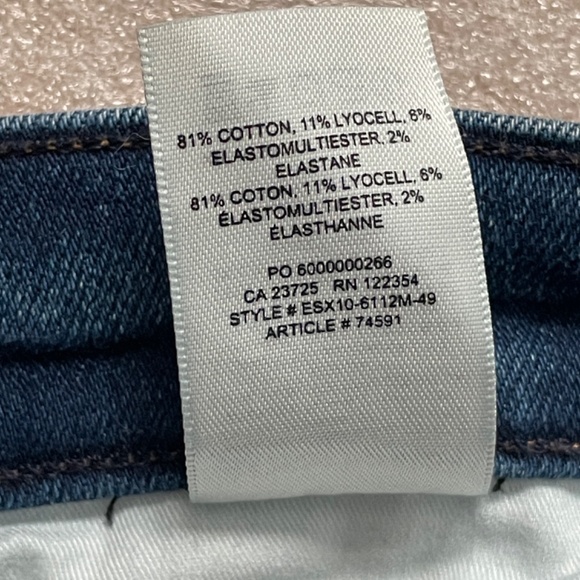 DENIM FORUM ARITZIA Lola High Waist Jeans 28x29 - Picture 11 of 11